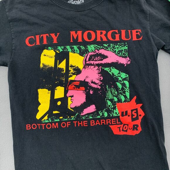 City Morgue Shirt Size Small Bottom of the Barrel US Tour Long Sleeve - Picture 2 of 13